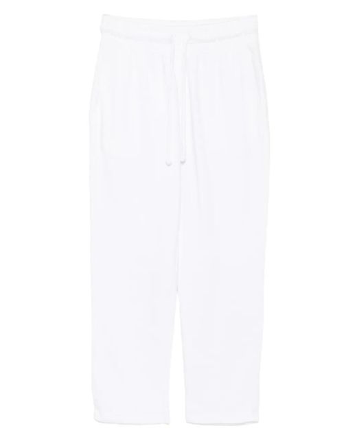 Marc O' Polo White Cropped-Hose mit Kordelzug