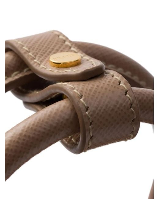 Prada Brown Mini Galleria Tasche