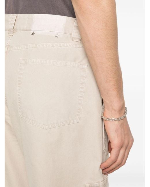 Pantalon en coton à poches cargo Golden Goose Deluxe Brand pour homme en coloris Natural