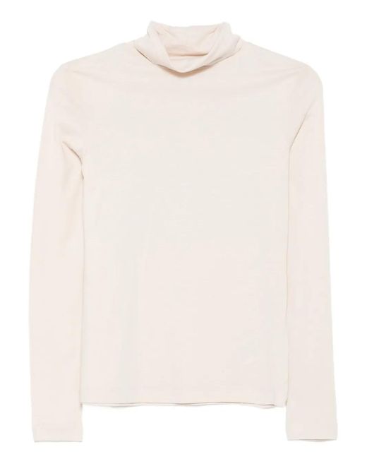 Marc O' Polo Natural Turtleneck Long-Sleeve T-Shirt