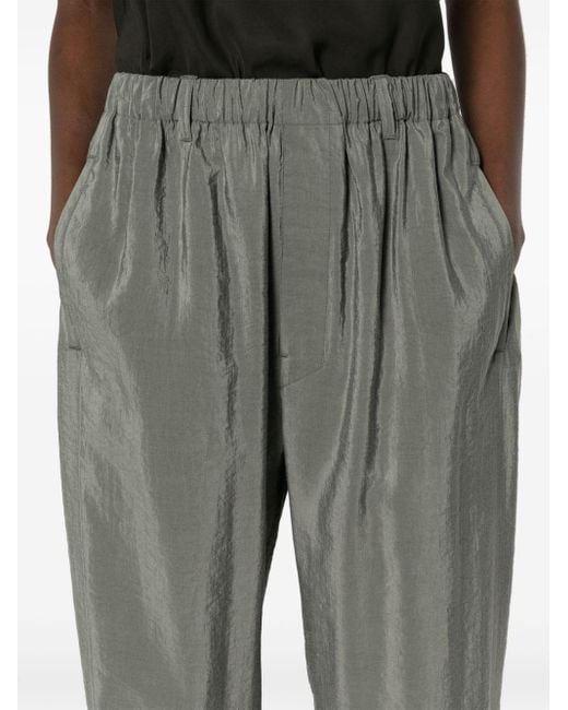 Pantalon à coupe droite Lemaire en coloris Gray