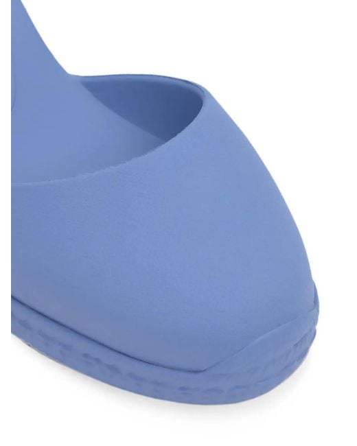 Castaner Blue Careen Wedge Espadrilles