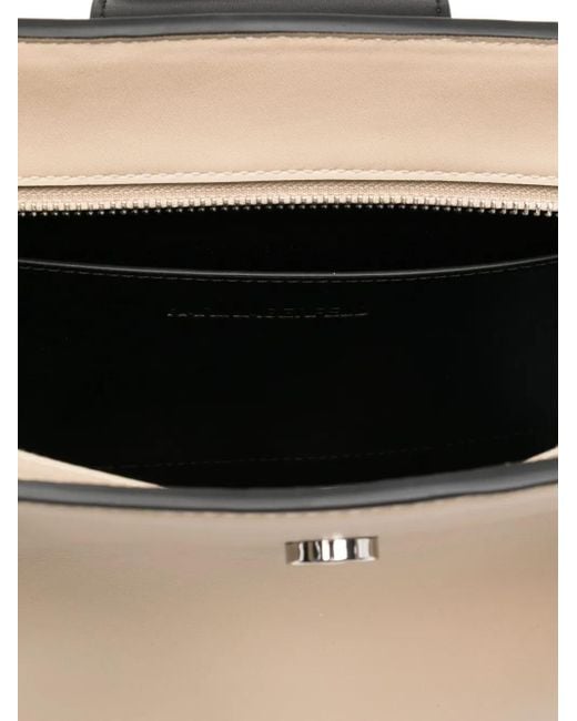 Karl Lagerfeld Natural Medium Signature Tote Bag