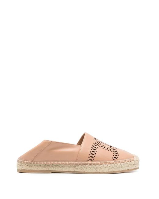 Tod's Pink Flat Shoes