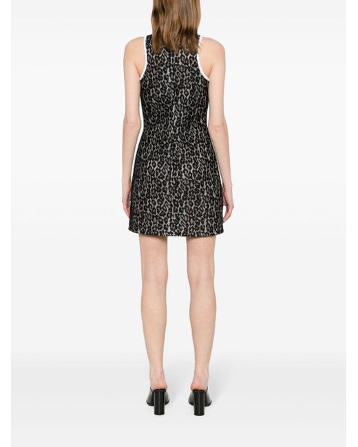 MICHAEL Michael Kors Black Corded-lace Mini Dress