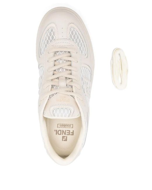 Fendi Match Sneakers White