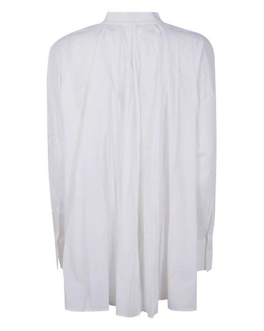 Liviana Conti White V-Neck Shirt