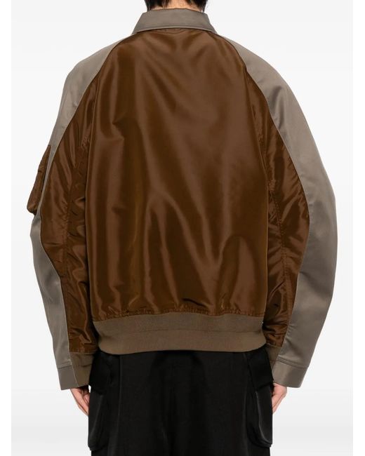 Sacai Brown Jackets for men