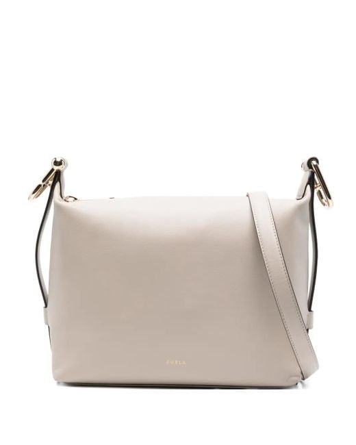 Borsa A Spalla Nuvola Media di Furla in Gray
