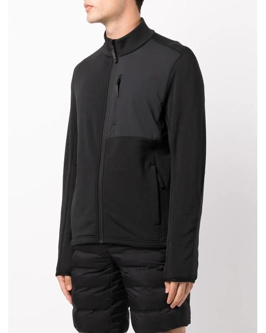 Aztech Mountain Black Panelled Fleece Jacket for men