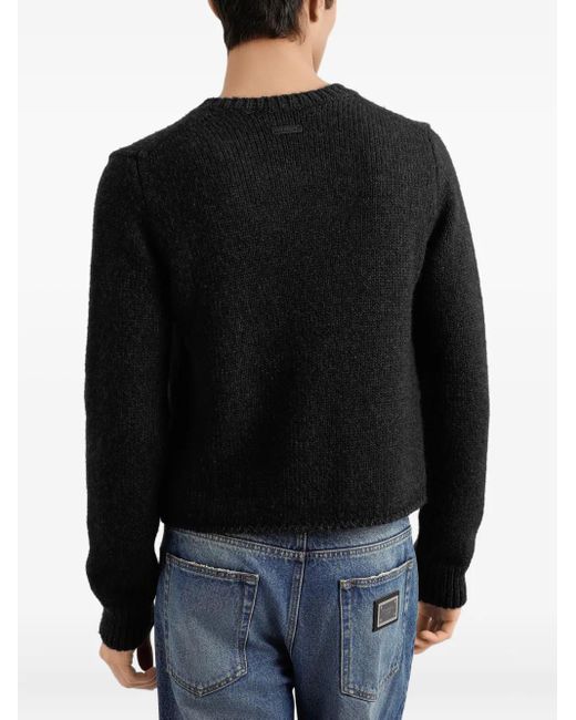 メンズ Dolce & Gabbana クルーネック セーター Black