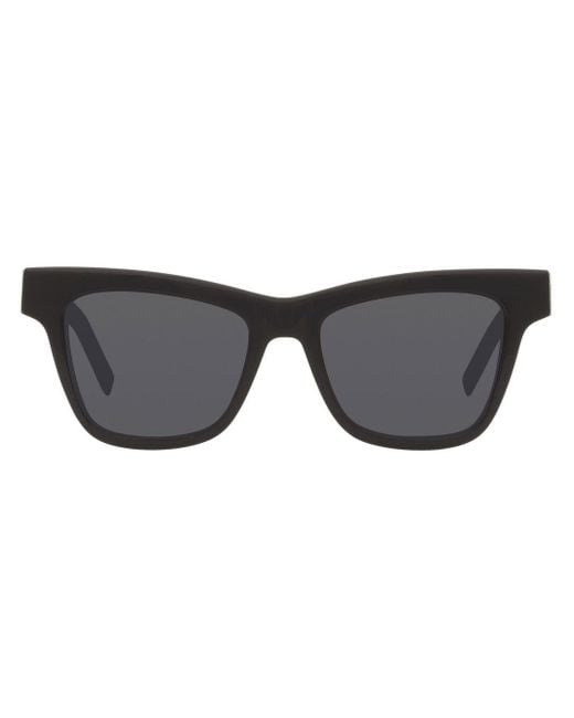 Saint Laurent Black Sl M106 Square-frame Sunglasses
