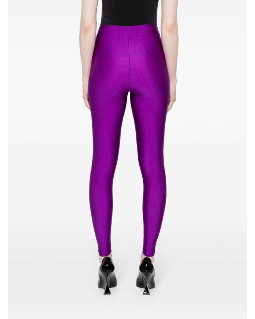 ANDAMANE Holly High-waist leggings in Purple