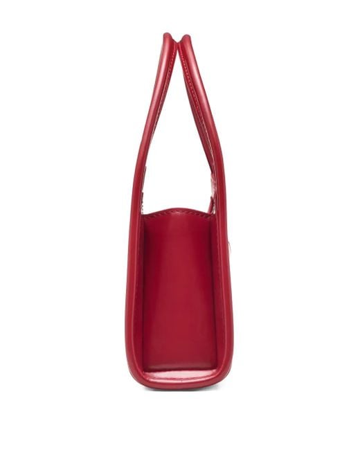 Marc Jacobs Red Claw Clip Glam Tote Bag
