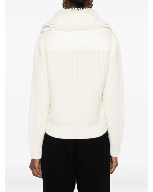 Moncler Natural Fur Collar Jacket