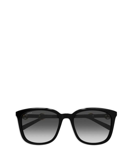 Gucci レディース ブラック ホースビット サングラス 【公式通販】