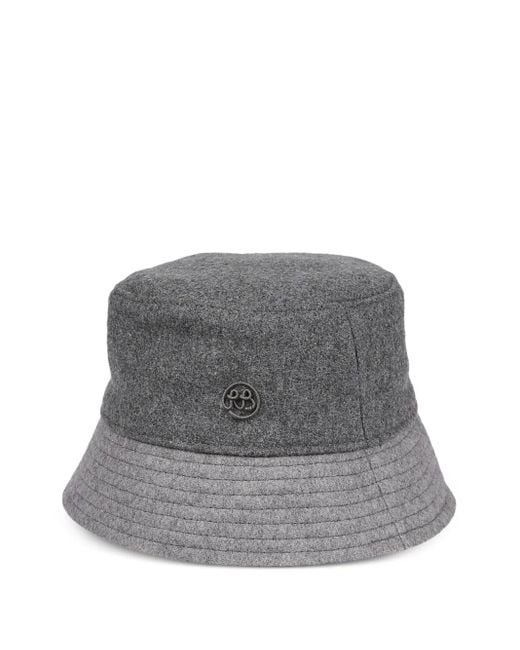 Ruslan Baginskiy Gray Wool Bucket Hat
