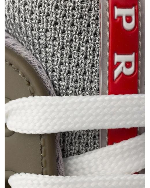 Prada Multicolor Baskets America's Cup Soft for men