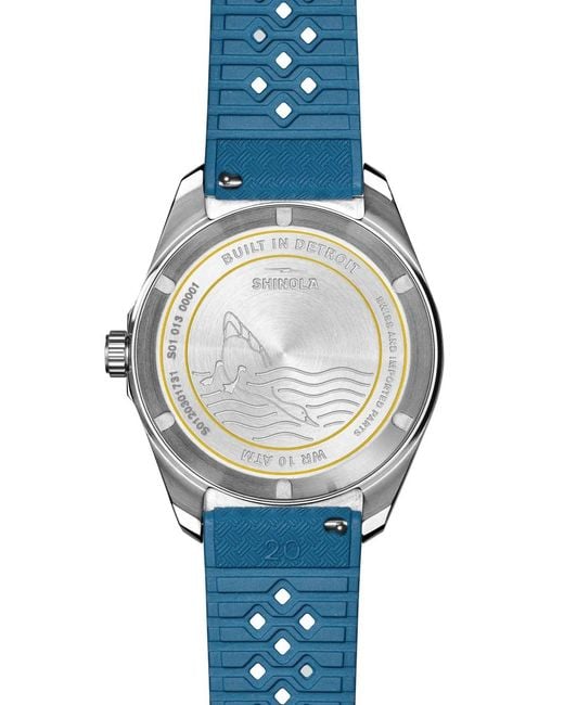 Shinola Blue Duck 40Mm Watch for men