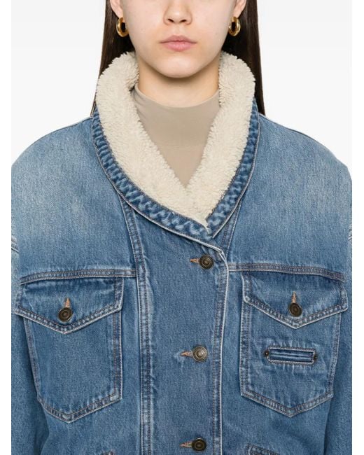 Isabel Marant Blue Pimia Denim Jacket