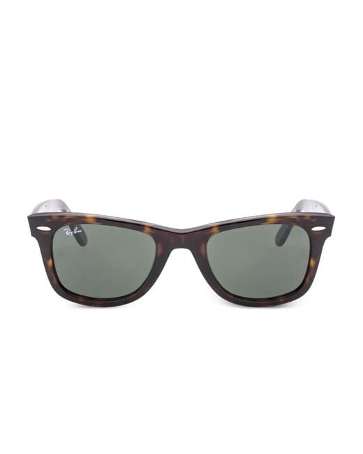 Ray-Ban Gray Wayfarer Logo