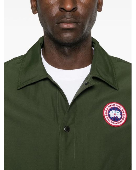 Canada Goose Green Regency Blouson Jacket for men