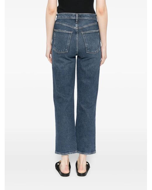 Agolde カットアウト タンクトップ Blue