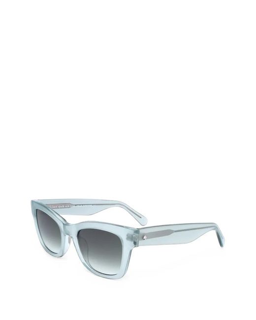 Kate Spade Blue Square-Frame Sunglasses