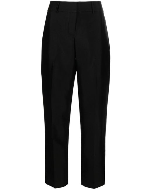 Zimmermann Black Matchmaker Low-rise Tuxedo Trousers