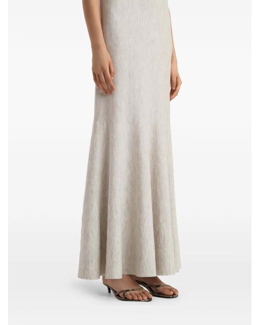 Khaite White Margo Dress