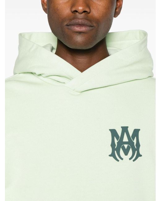 Hoodie MA à logo en caoutchouc Amiri pour homme en coloris Green