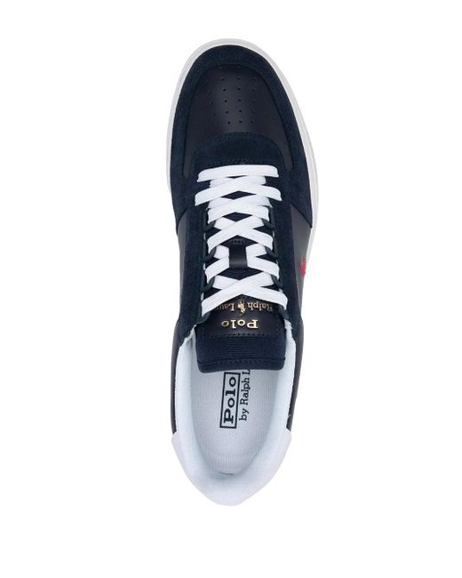 Polo Ralph Lauren Blue Court Low-top Sneaker for men