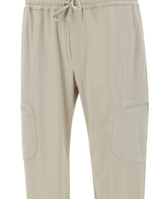 Pantalones con cordones Eleventy de hombre de color Natural