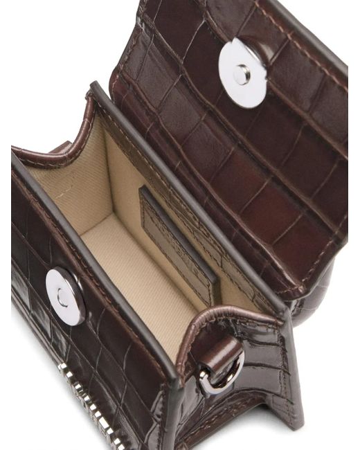 Jacquemus Brown Le Chiquito Mini-Tasche