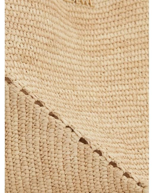 Loewe Natural Woven Straw Tote Bag