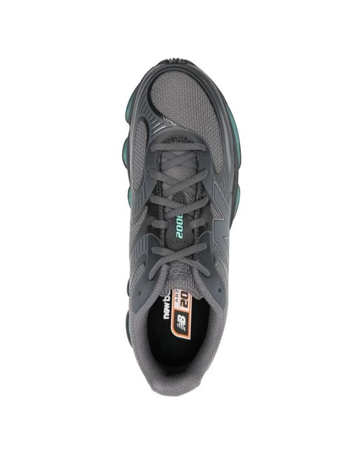 New Balance Gray "Tier 1" Synthetic Mesh Lifestyle Sneakers