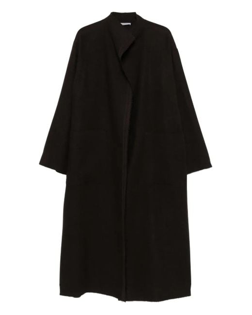 Dusan Black Offener Mantel