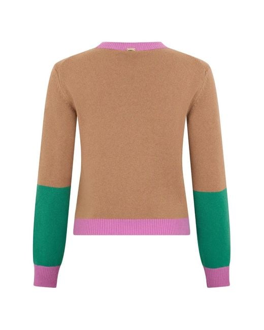 Herno Natural Colour-Block Sweater
