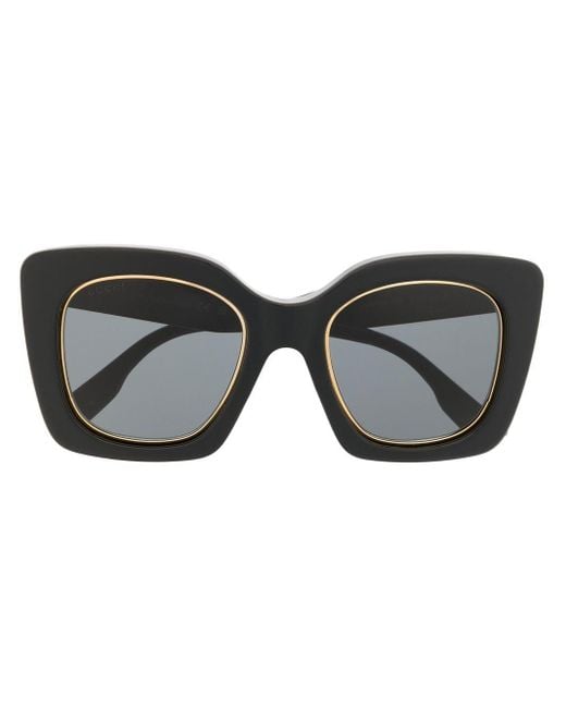 gucci cat eye sunglasses black