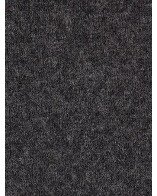 Roberto Collina Gray Crew-Neck Sweater for men
