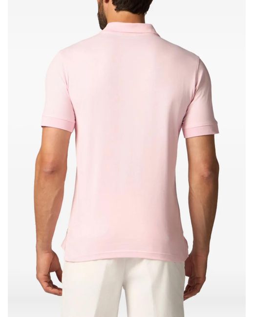Brooks Brothers Poloshirt Aus Baumwoll-Piqué in Pink für Herren