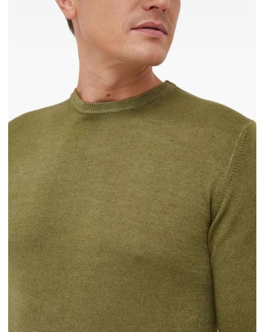 Colmar Black Virgin Wool Jumper for men