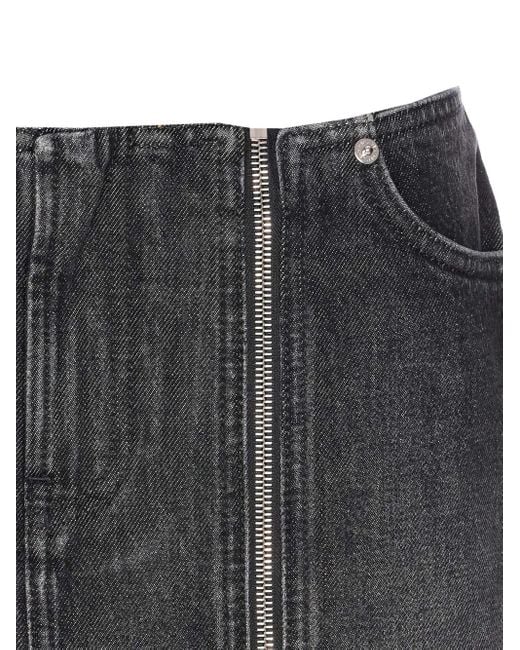 Jean Paul Gaultier ポケット ミニスカート Black