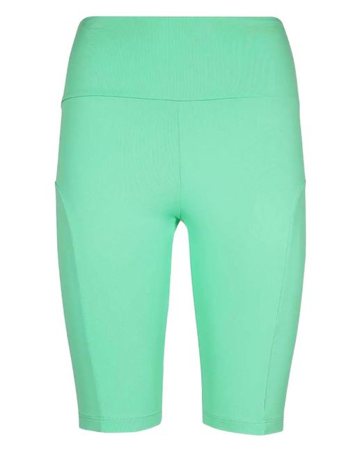 Pantalones cortos con logo estampado MSGM de color Green