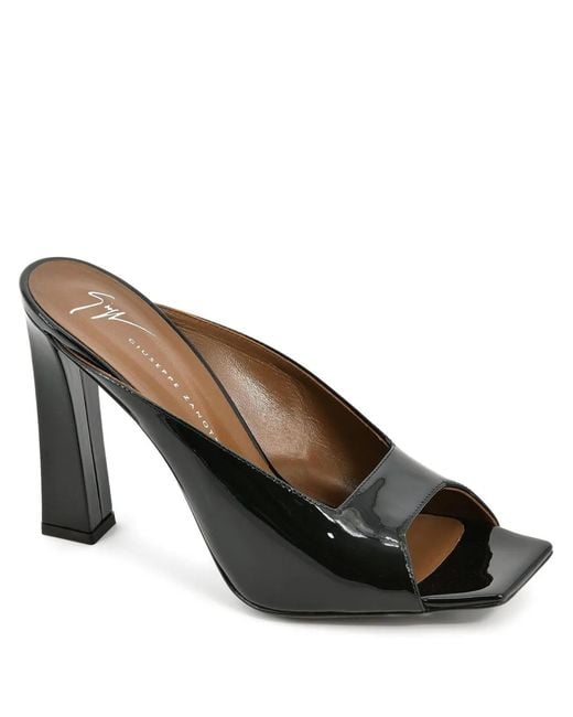 Giuseppe Zanotti Black 90Mm Mya Sandals