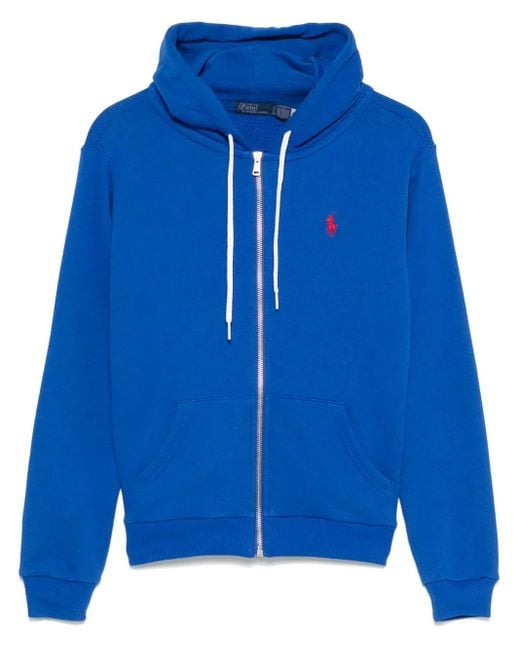 Polo Ralph Lauren ロゴ パーカー Blue