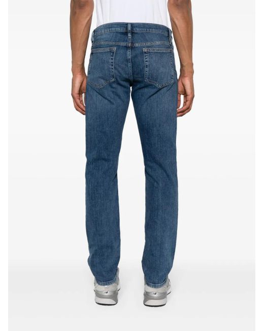 FRAME Blue L'Homme Mid-Rise Slim-Fit Jeans for men