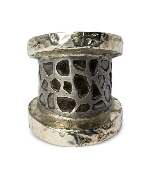 Parts Of 4 Metallic Chasm V2 Diamond Ring