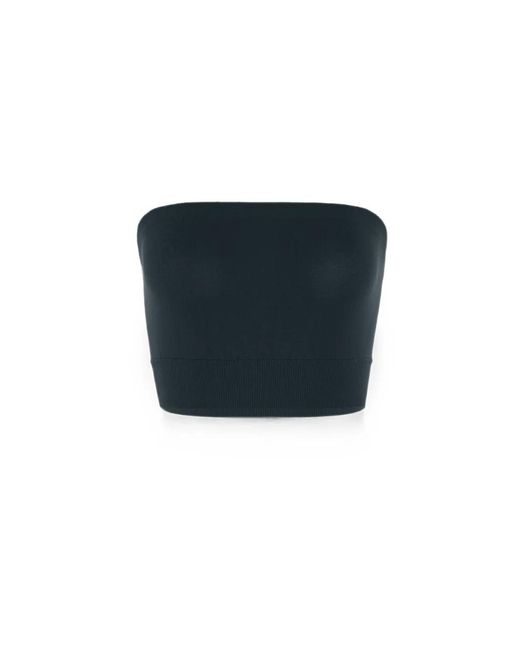 Wolford Blue Seamless Bandeau Bra
