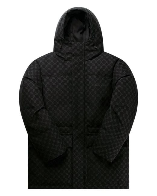 Chaqueta con monograma y capucha Daily Paper de hombre de color Black